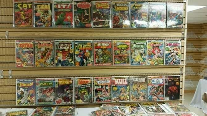 Comics, Cards, and Collectibles comic book store in Waterville, Maine