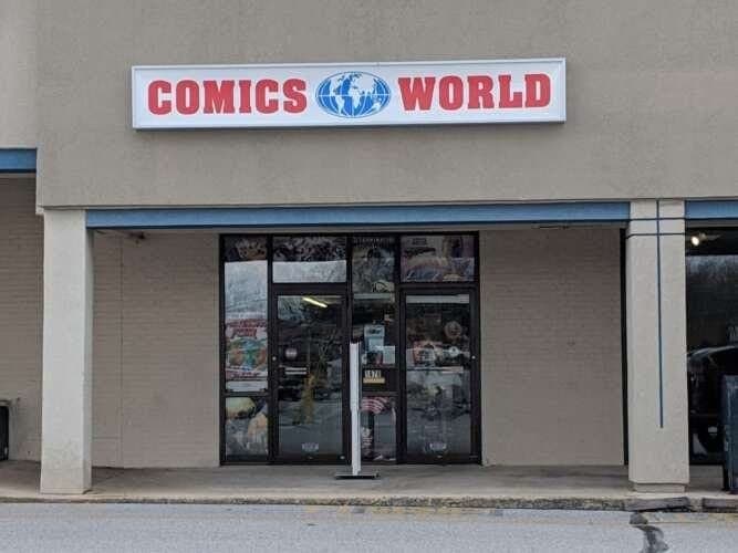 Comics World comic book store in Chambersburg, Pennsylvania