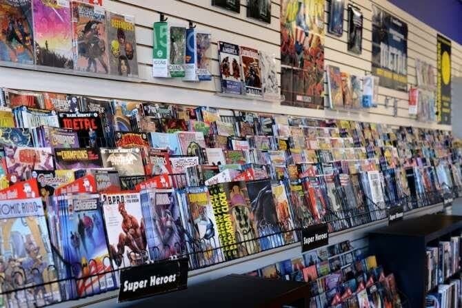 Comix Revolution comic book store in Mt Prospect, Illinois