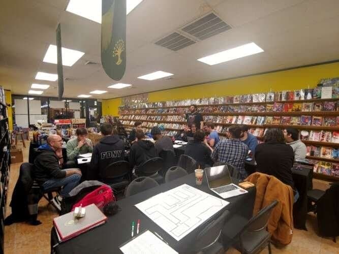 Cosmic Comics and Games comic book store in Baldwin, New York