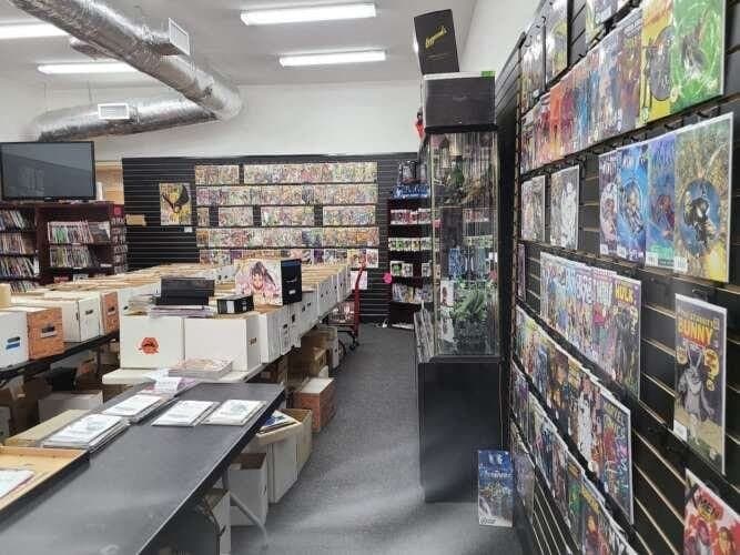 Cowabunga Comics and Art Gallery comic book store in Green Cove Springs, Florida