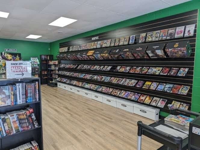 Crooked Dog Comics comic book store in Middletown, Ohio