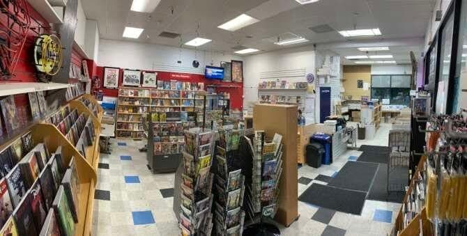 Current Comics comic book store in Monterey, California