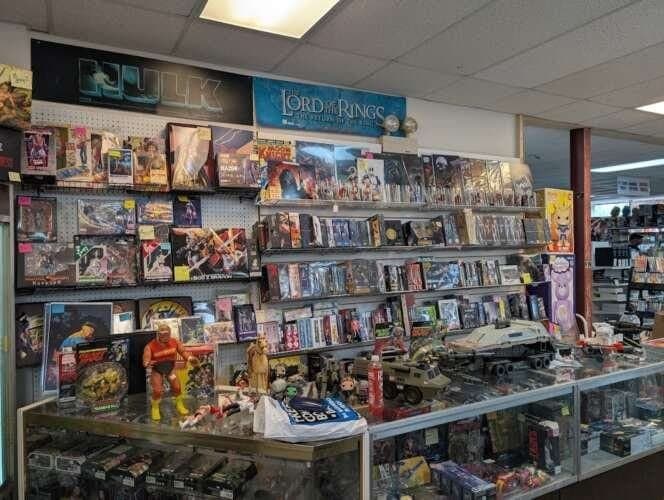 Dave's Comics & Collectibles comic book store in Fayetteville, Georgia