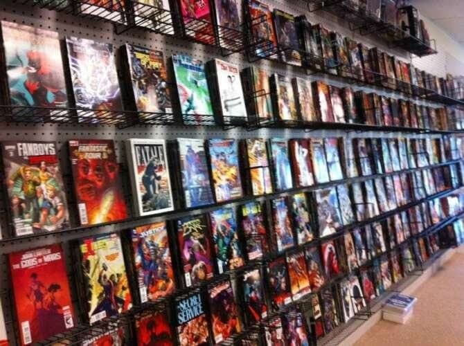 DaVinci's Dreamworks 2 comic book store in Jensen Beach, Florida