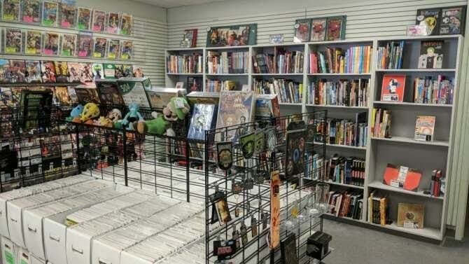 Daydreams Comics comic book store in Iowa City, Iowa