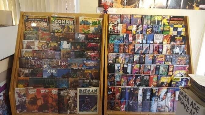 Desert Oasis Comics comic book store in Palm Desert, California