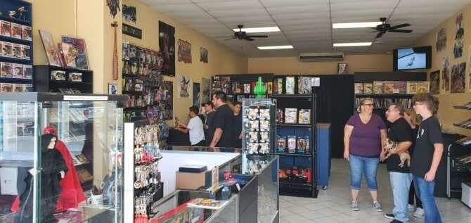 Digger's Comics and Collectibles comic book store in Hemet, California
