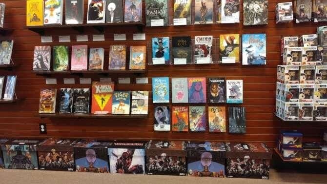 Distant Planet Comics & Collectibles comic book store in Columbia, Missouri