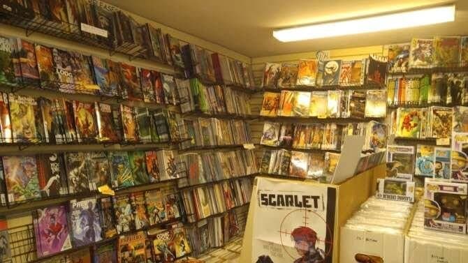 DJ's Cards and Comics comic book store in North Haven, Connecticut