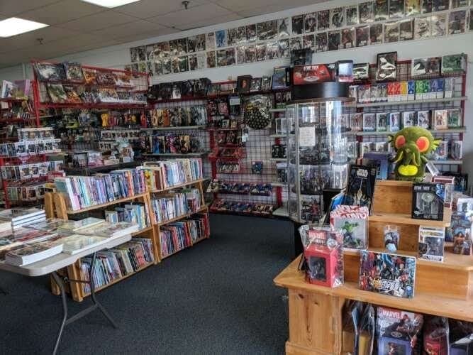 Downtown Comics In Castleton comic book store in Indianapolis, Indiana