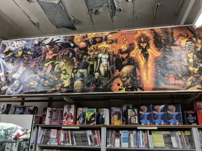 Dreamworld Comics comic book store in Los Angeles, California