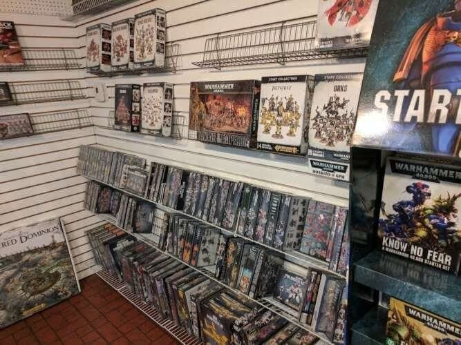 Emerald Knights Comics & Games comic book store in Burbank, California
