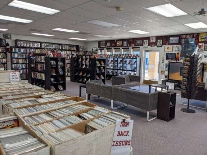 Empire's Comics Vault comic book store in Sacramento, California