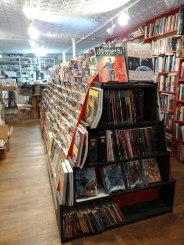 Escape Hatch Books comic book store in Jaffrey, New Hampshire