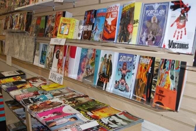 Escape Pod Comics comic book store in Huntington, New York