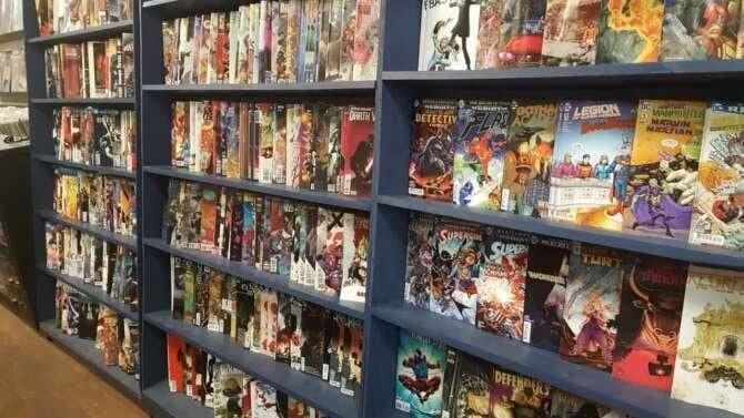 Fourcorners Comics & Games comic book store in Gettysburg, Pennsylvania