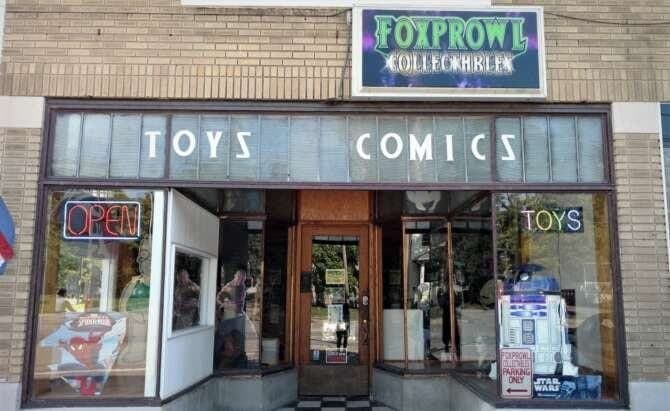 FOXPROWL COLLECTABLES comic book store in Batavia, New York