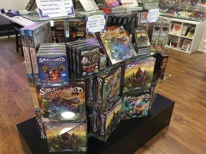 Freakopolis Geekery comic book store in Whitehall, New York