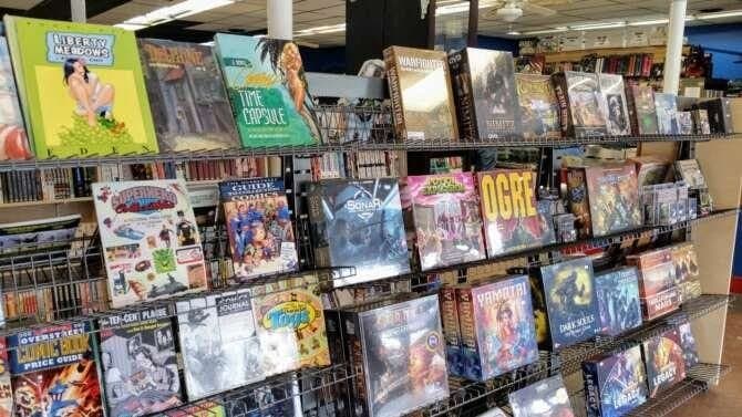 Galactic Comics & Games comic book store in Statesboro, Georgia