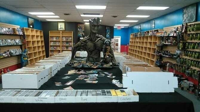 Galactic Comics comic book store in Florence, South Carolina