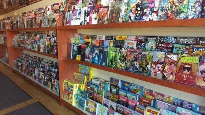 Galaxy Comics Games & More comic book store in Stevens Point, Wisconsin
