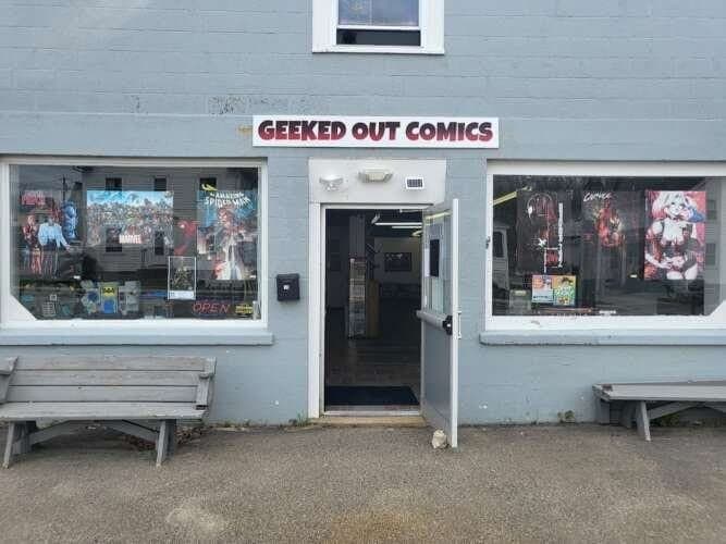 Geeked Out Comics comic book store in Dover, New Hampshire