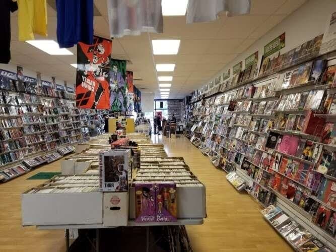 Graham Crackers Comics of Wisconsin comic book store in Madison, Wisconsin