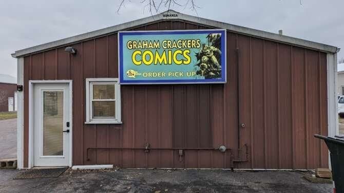 Graham Crackers Comics Website comic book store in Sandwich, Illinois