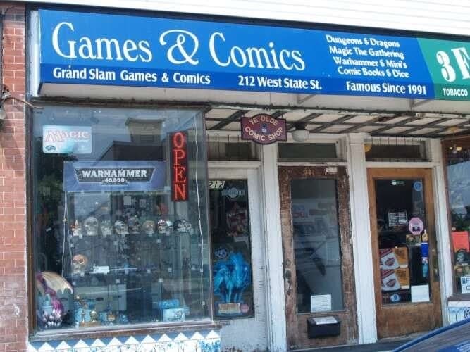 Grand Slam Games & Comics comic book store in Olean, New York