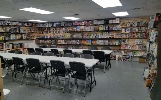 Grumpy's Comics (formerly Madness Comics) comic book store in Denton, Texas