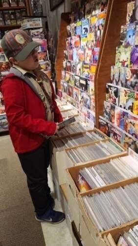 Halley's Comics & Games comic book store in North Tonawanda, New York