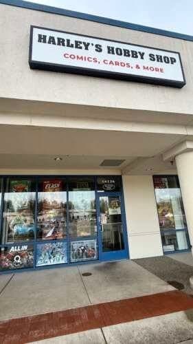 Harley's Hobby Shop comic book store in Puyallup, Washington