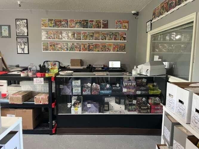 Harvey Doss Comics and Collectibles comic book store in Rohnert Park, California