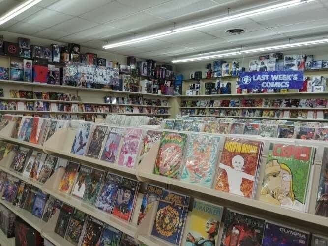 Heroes & Fantasies comic book store in Universal City, Texas