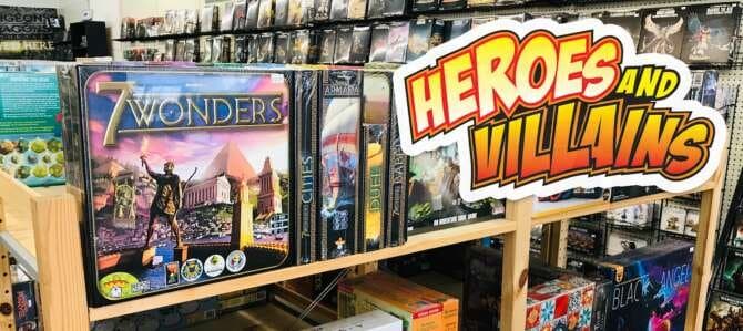 Heroes & Villains comic book store in Tucson, Arizona