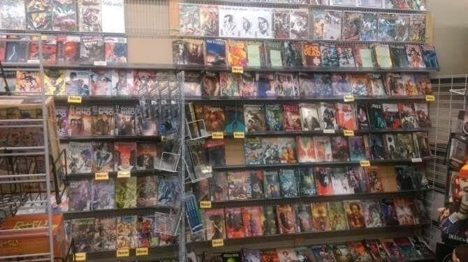 Hometown Comics & Games comic book store in Greenfield, Indiana