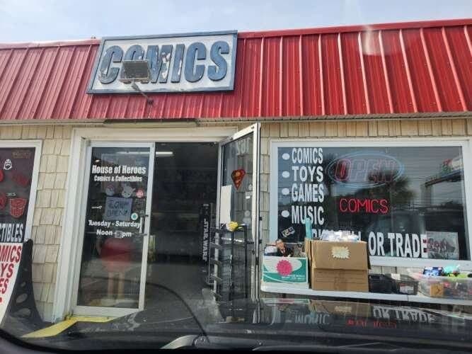 House Of Heroes Comics And Collectibles comic book store in North Myrtle Beach, South Carolina