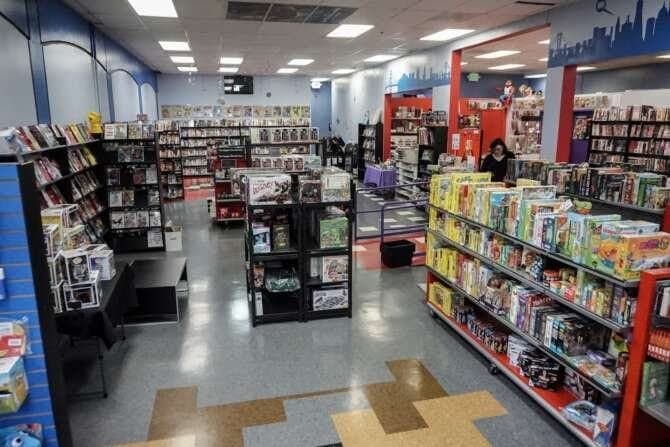 Illusive Comics & Games, LLC comic book store in Santa Clara, California