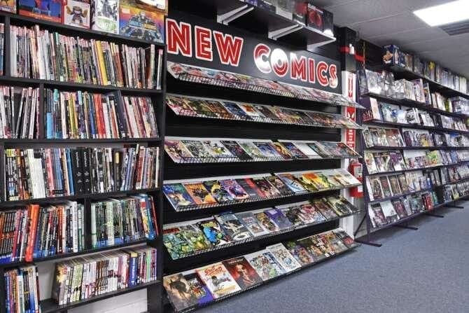 Infinite Collectibles comic book store in Paducah, Kentucky
