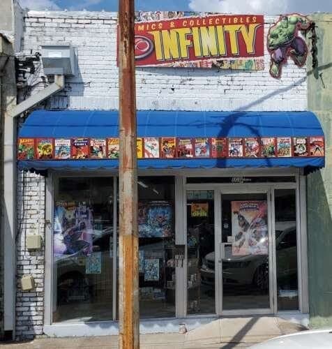 Infinity Comics & Collectibles comic book store in West Monroe, Louisiana