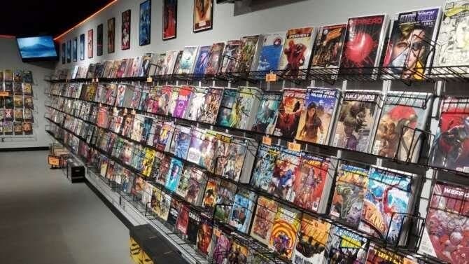 Invincible Comics comic book store in Modesto, California