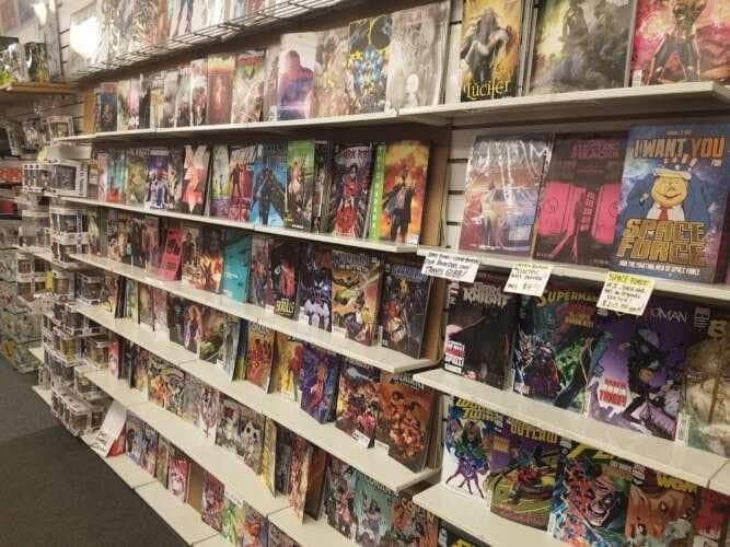 Jetpack Comics & Games comic book store in Rochester, New Hampshire