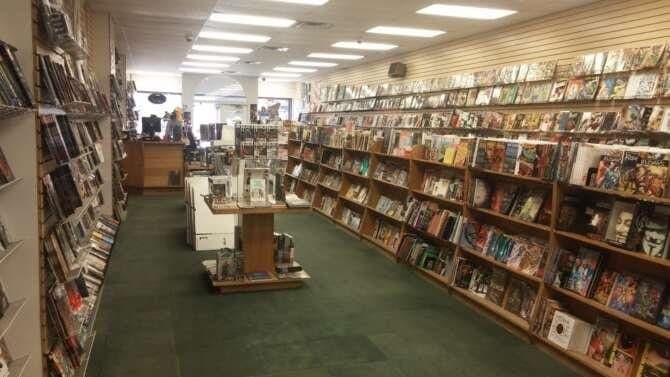 JHU Comic Books (Formerly of Jim Hanley's Universe) comic book store in Staten Island, New York