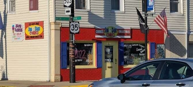 Jim & Dan Comics and Collectibles comic book store in West Alexandria, Ohio