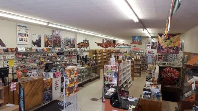 John's Total Entertainment comic book store in Morris, Minnesota