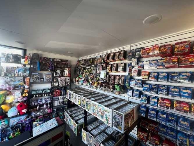Jovani’s collectibles comic book store in San Diego, California