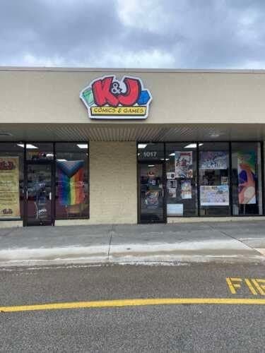 K & J Comics and Games comic book store in West View, Pennsylvania