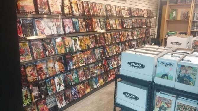 Kaboom Comics & Collectibles comic book store in McAllen, Texas