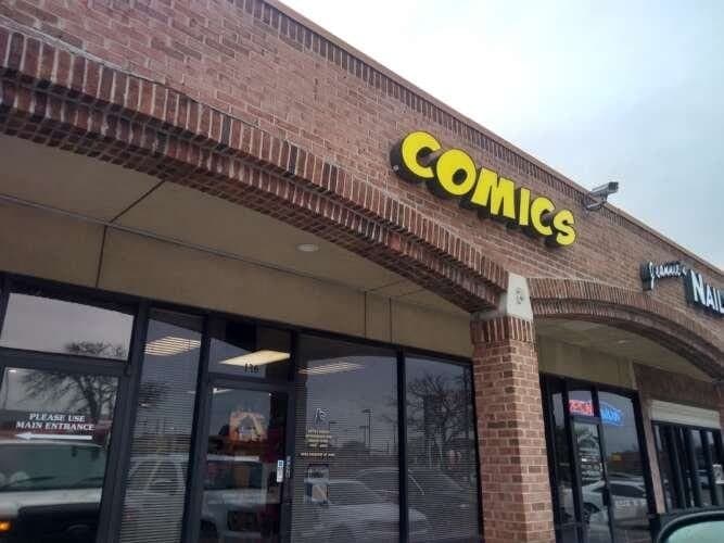 Keith's Comics North Dallas comic book store in Dallas, Texas